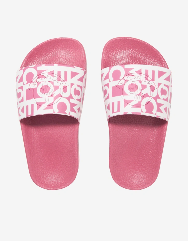 Enfant Kids Jeanne Sliders in Pink