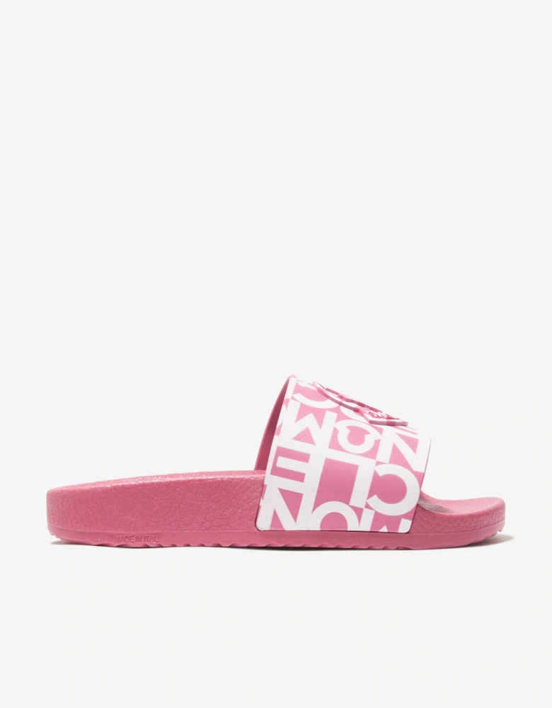 Enfant Kids Jeanne Sliders in Pink