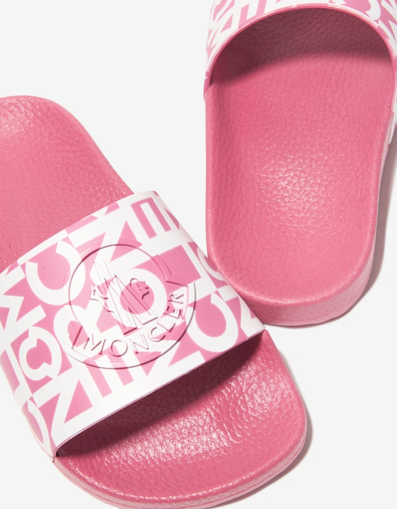 Enfant Kids Jeanne Sliders in Pink