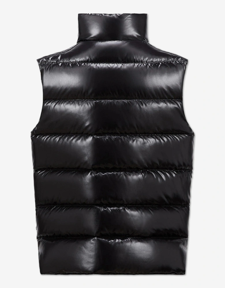 Kids Down Padded Tib Gilet in Black