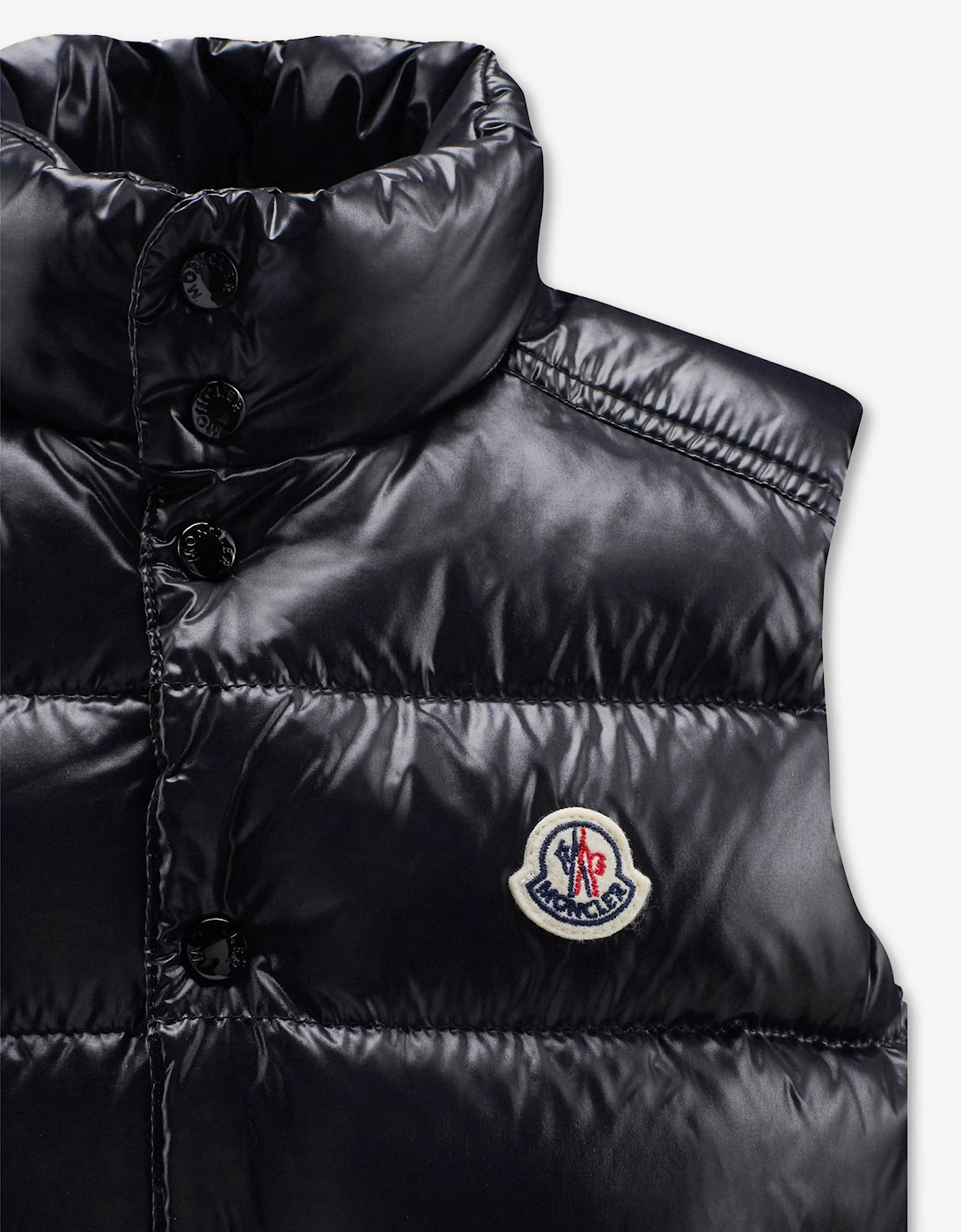 Kids Down Padded Tib Gilet in Black