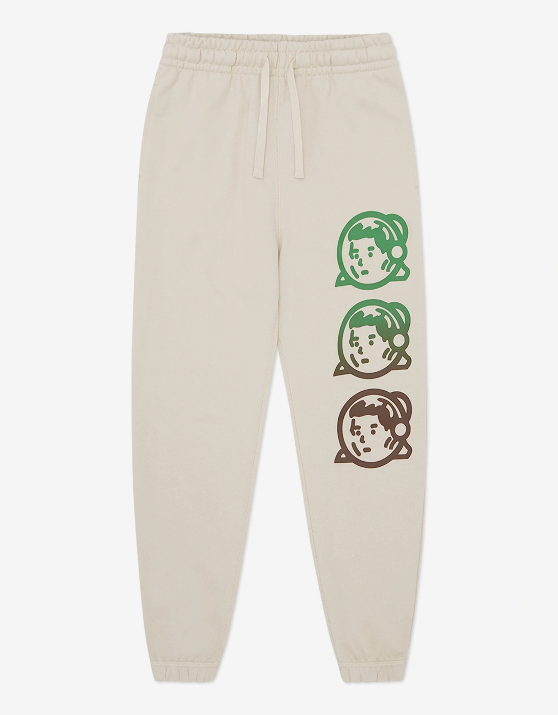 Boys Gradient Logo Joggers in Ivory, 5 of 4