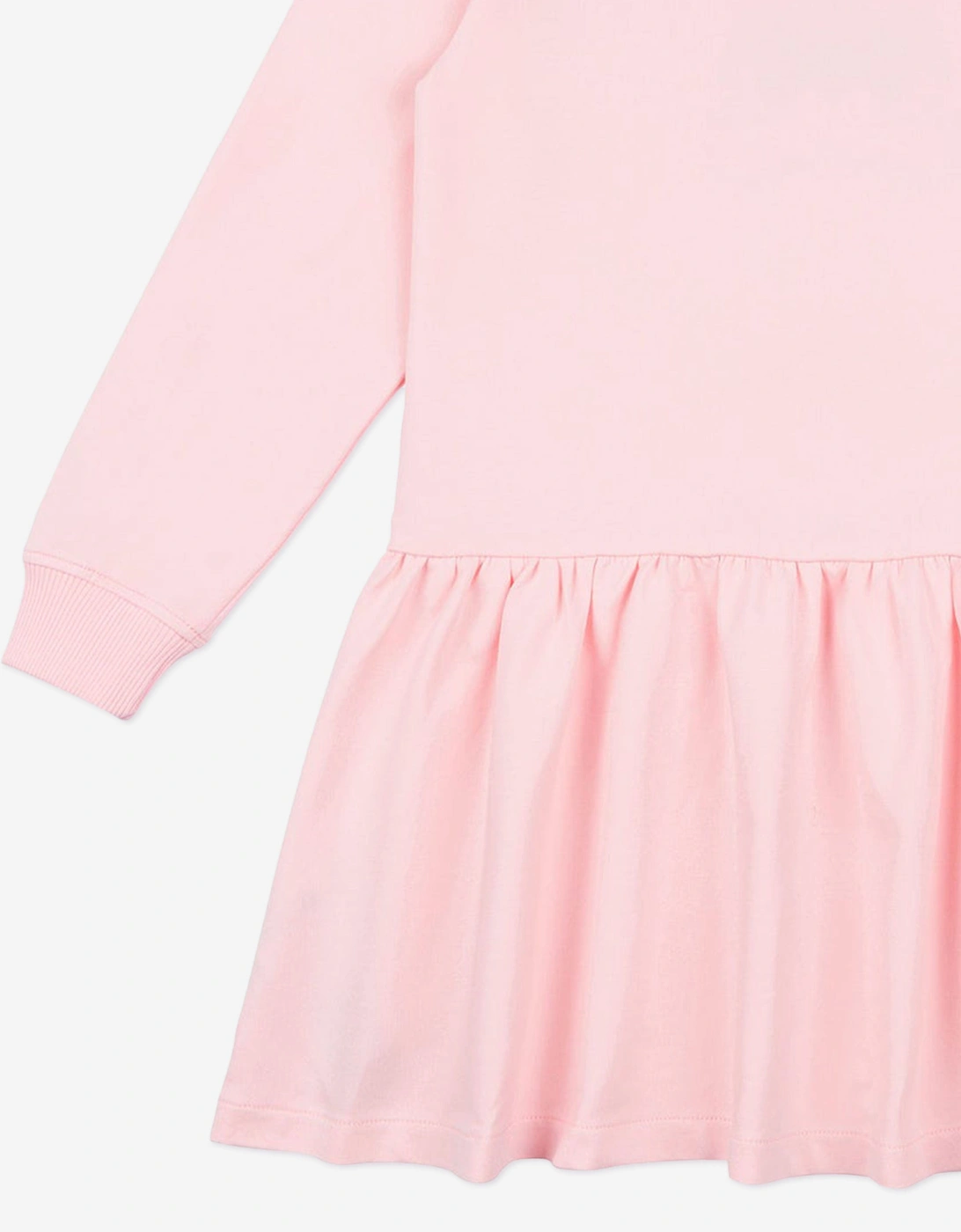 Girls Teddy Bear Sweater Dress in Pink