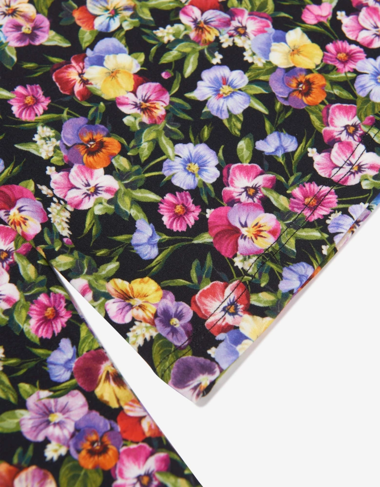 Girls Floral Print Top in Multicolour