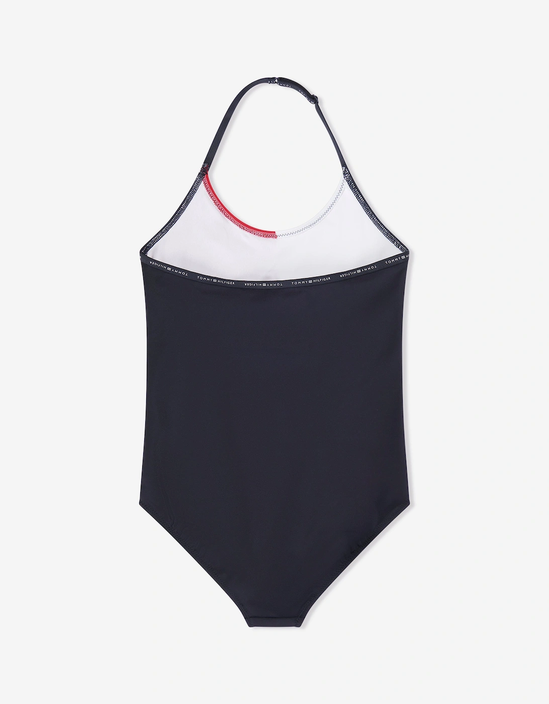Girls Flag Swimsuit in Navy