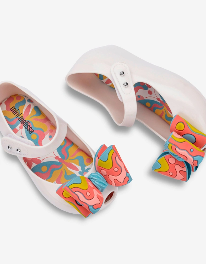 Girls Ultragirl Wonderland Ballerinas in White