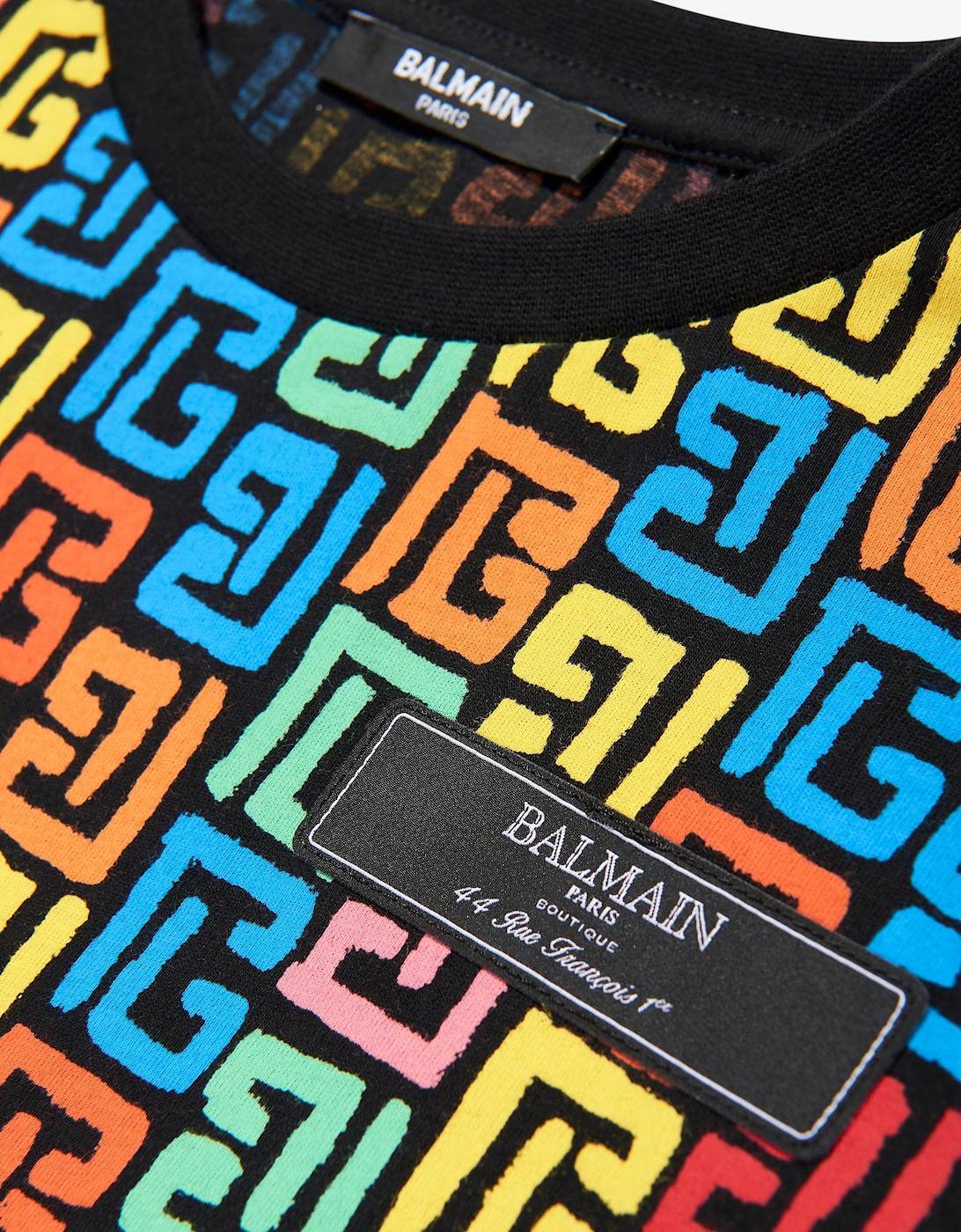 Kids Monogram Logo T-Shirt in Multicolour