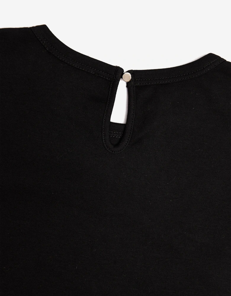 BCBGMAXAZRIA Girls Flare Sleeve T-Shirt in Black