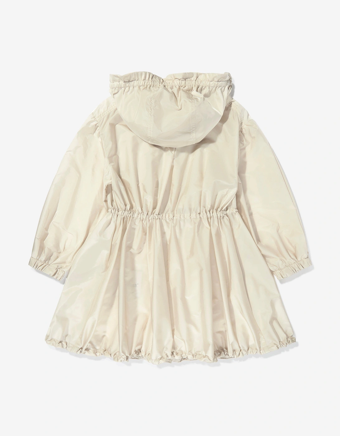 Girls Bessie Long Parka in Beige