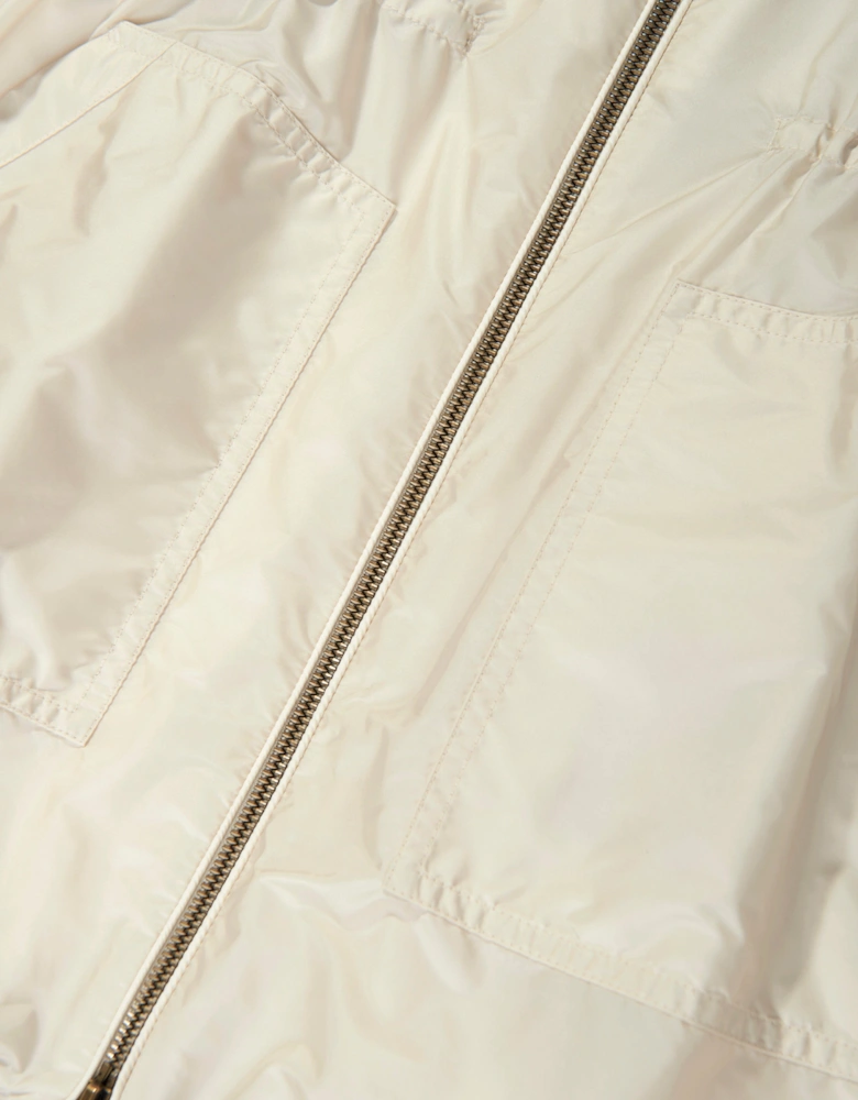 Girls Bessie Long Parka in Beige