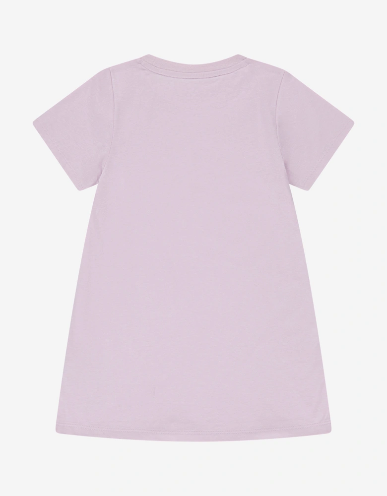 Girls Dissected CTP Dress in Pink