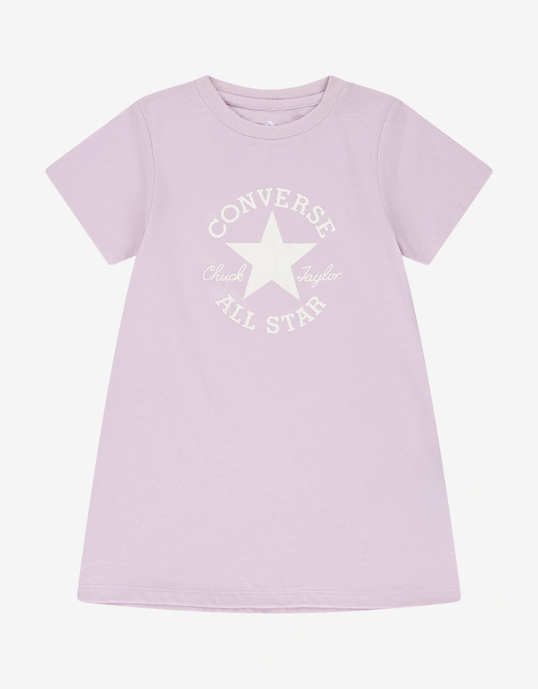 Girls Dissected CTP Dress in Pink