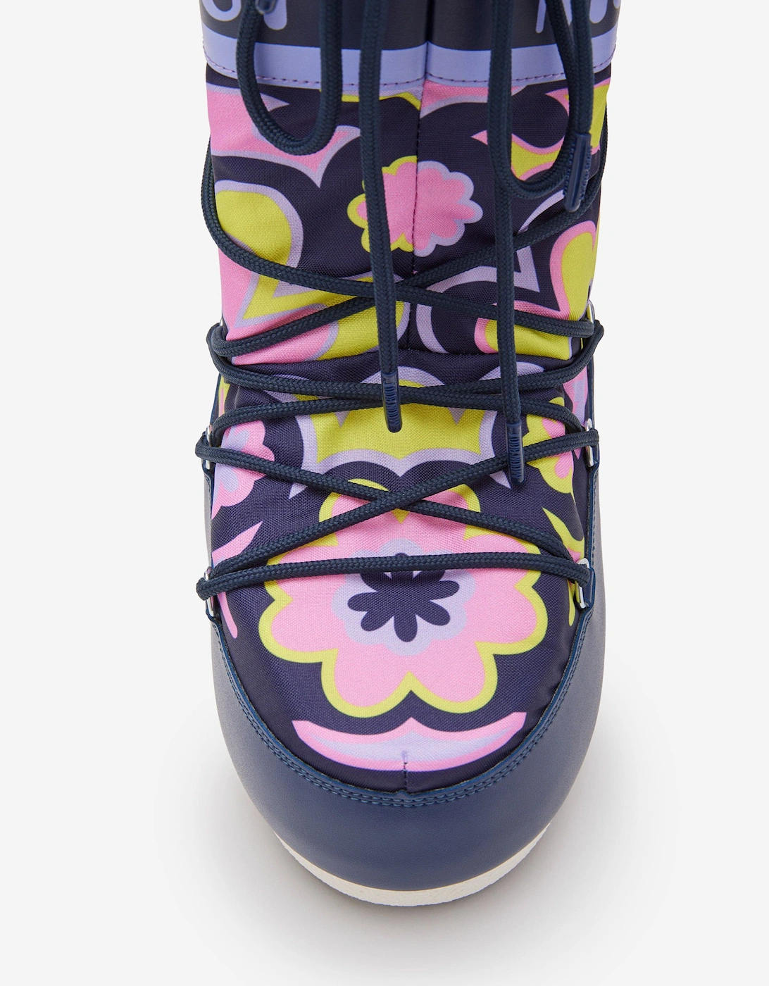 Moon Boot Girls Icon Flower Boots in Multicolour
