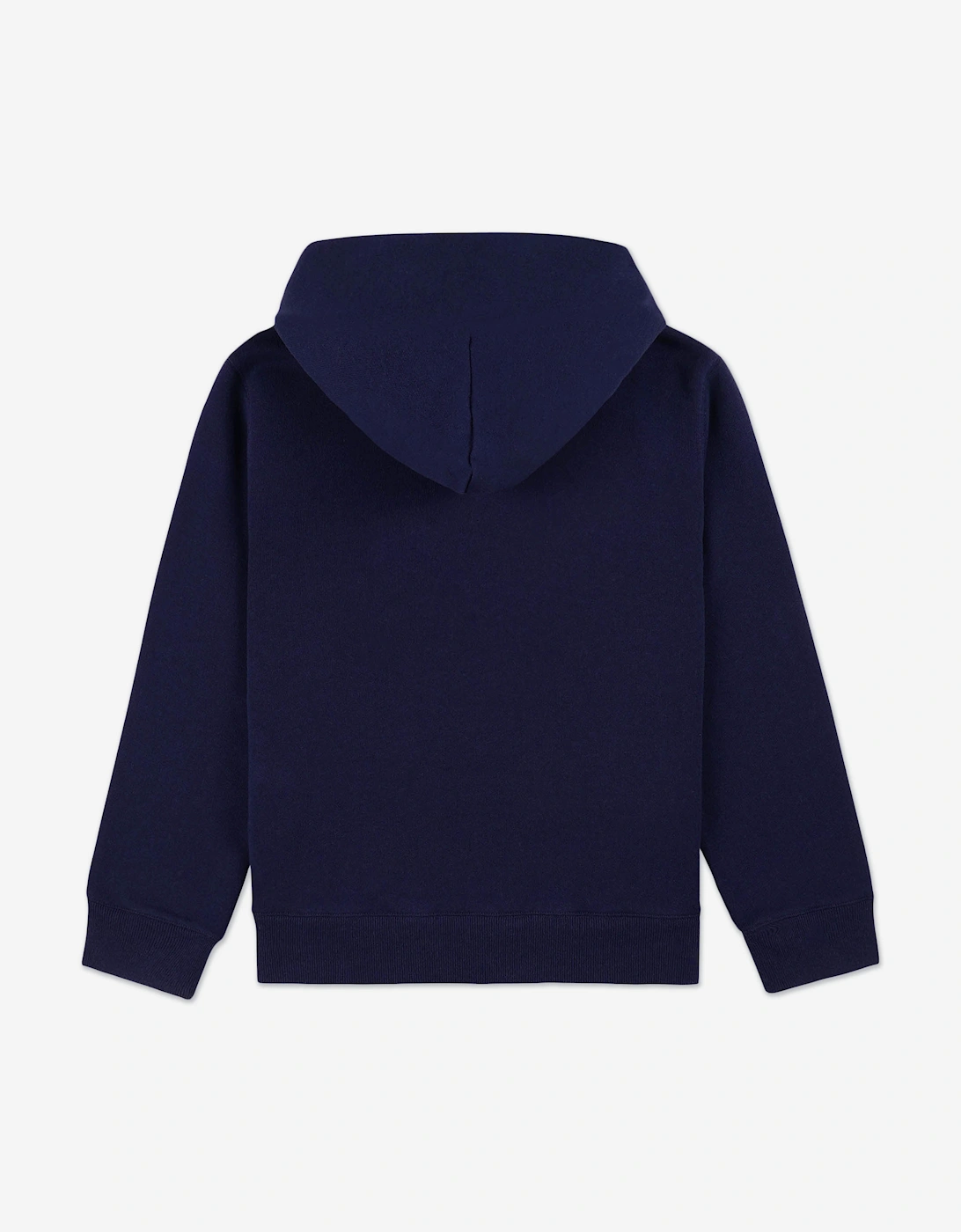 Kids H&W Crest Hoodie in Navy