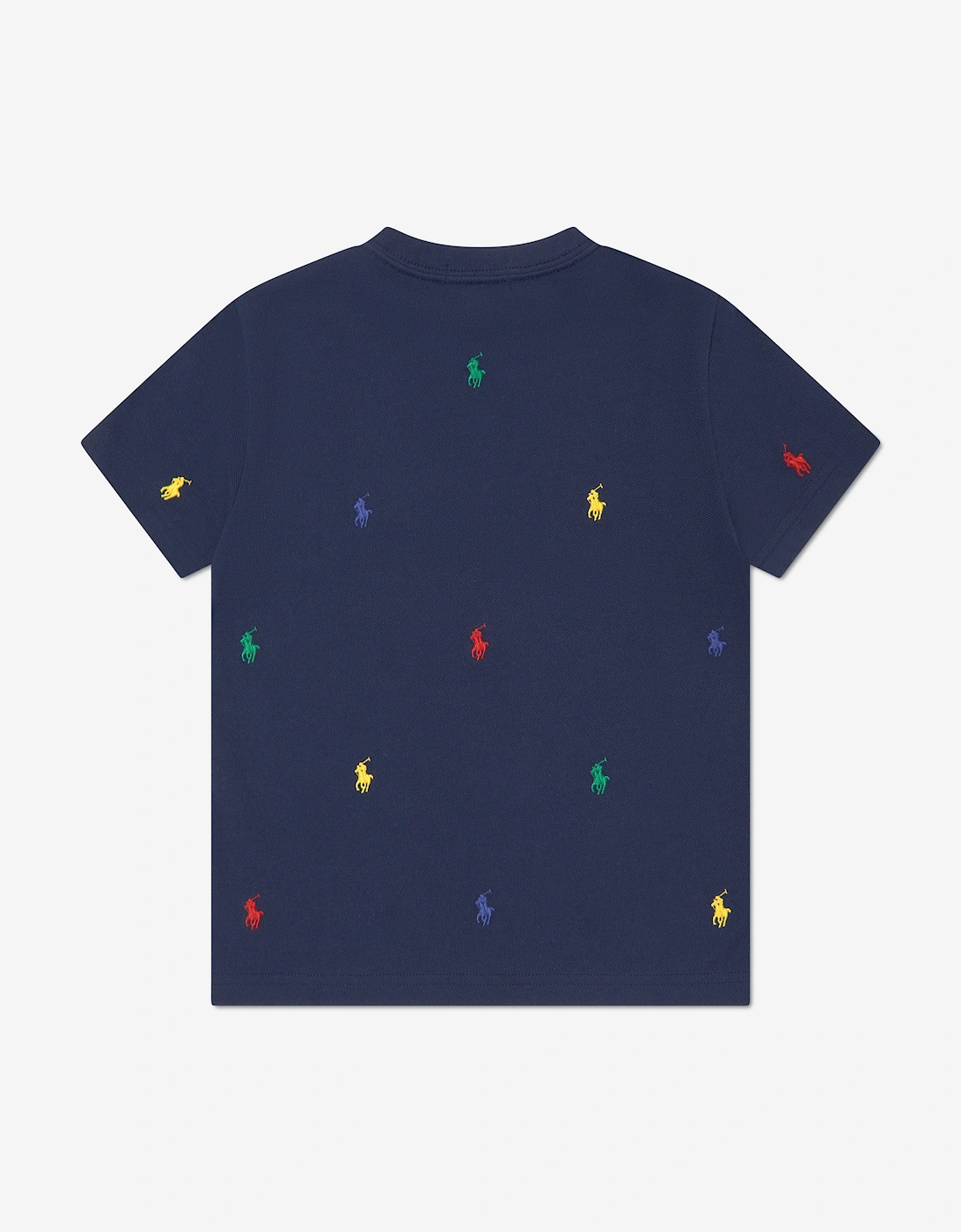 Boys Logo T-Shirt in Navy