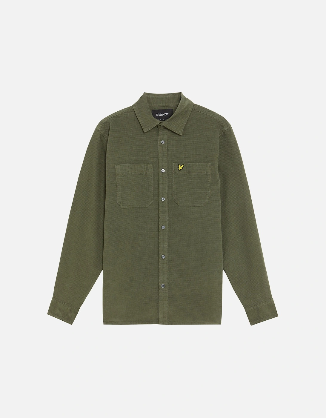 Lyle & Scott Corduroy Shirt - X848 Deep Depths