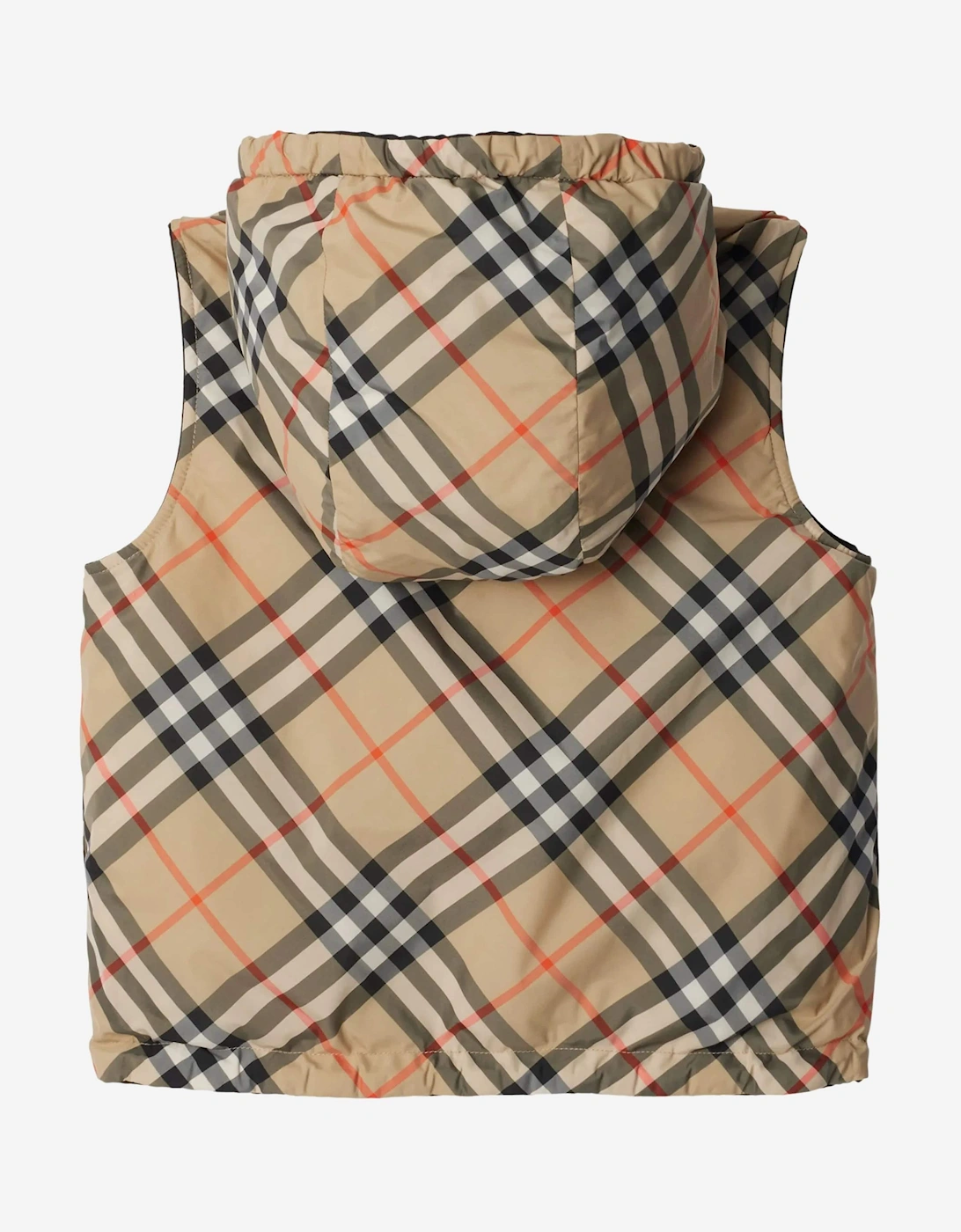 Kids Reversible Slade Gilet in Beige