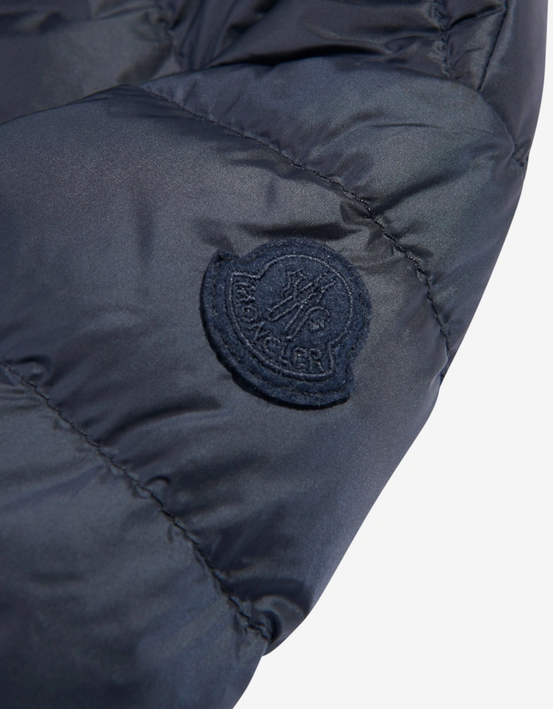 Enfant Girls Down Padded Musa Jacket in Navy