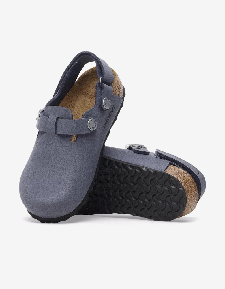 BIRKENSTOCK Kids Tokio Clogs in Navy
