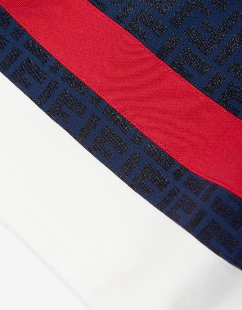 Girls FF Technical Sweater Dress in Navy