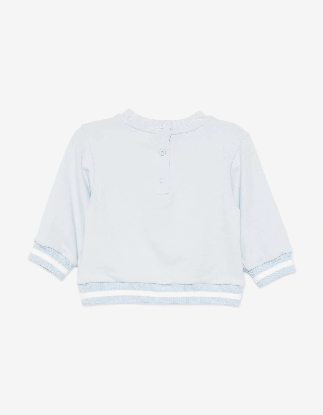 Baby Boys Bear Sweatshirt in Blue