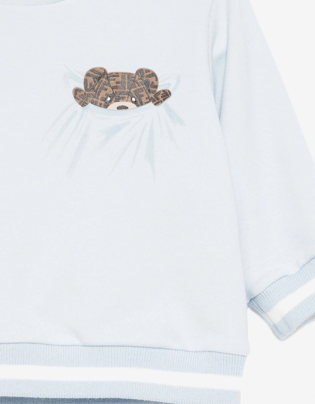 Baby Boys Bear Sweatshirt in Blue