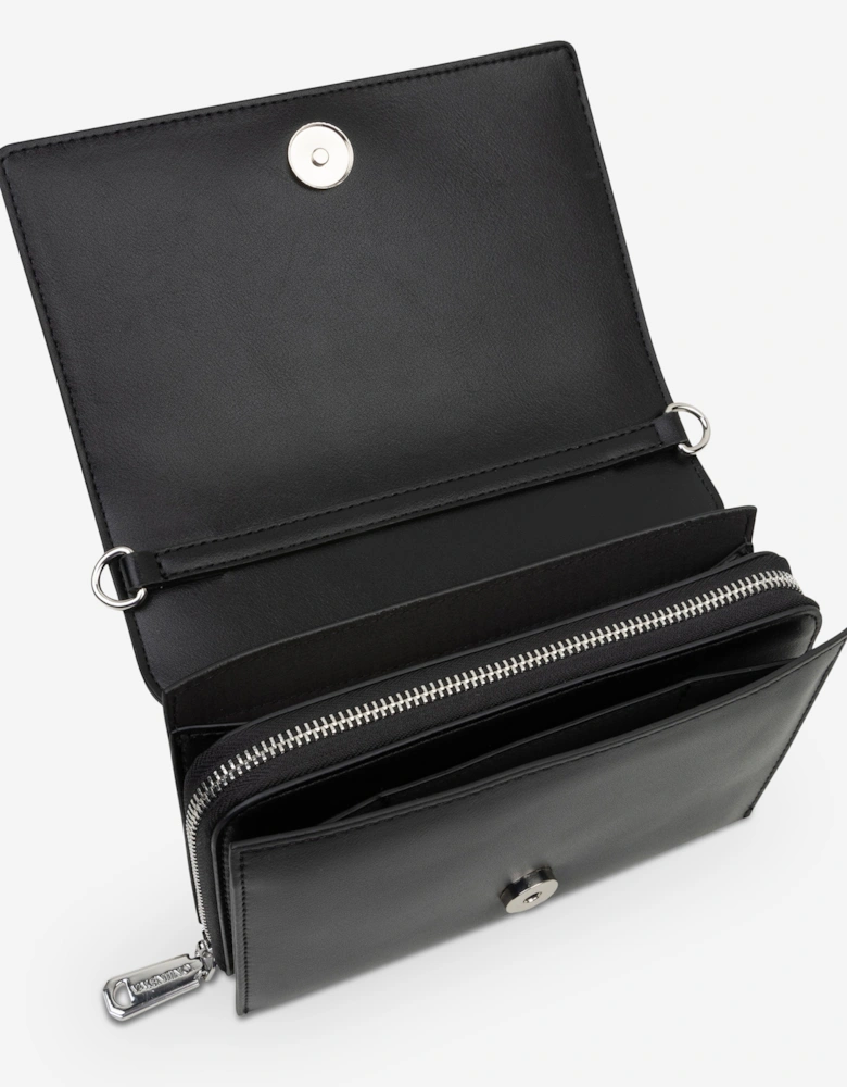 Ember Flap Bag in Black (19.5cm)