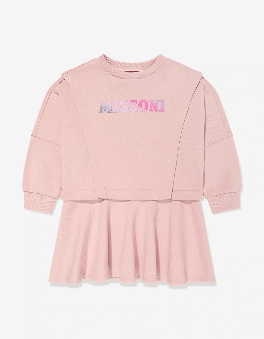 Girls Logo Sweater Dress in Pink, 5 of 4