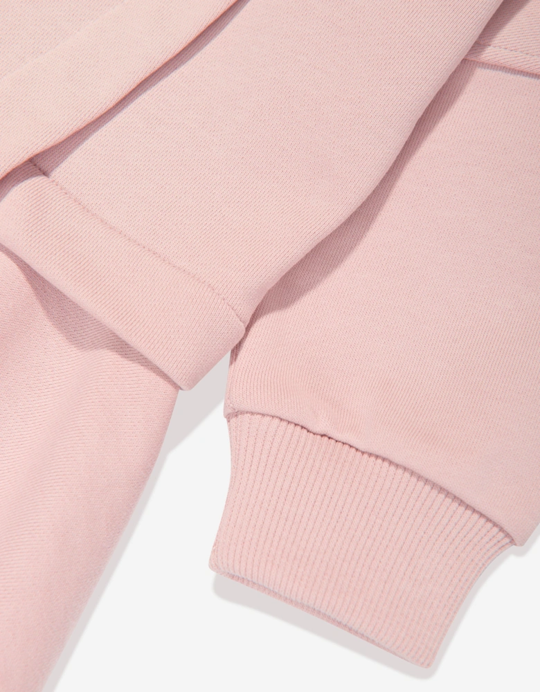 Girls Logo Sweater Dress in Pink