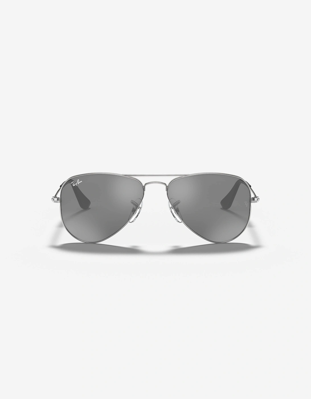 Kids Aviator Sunglasses in Silver