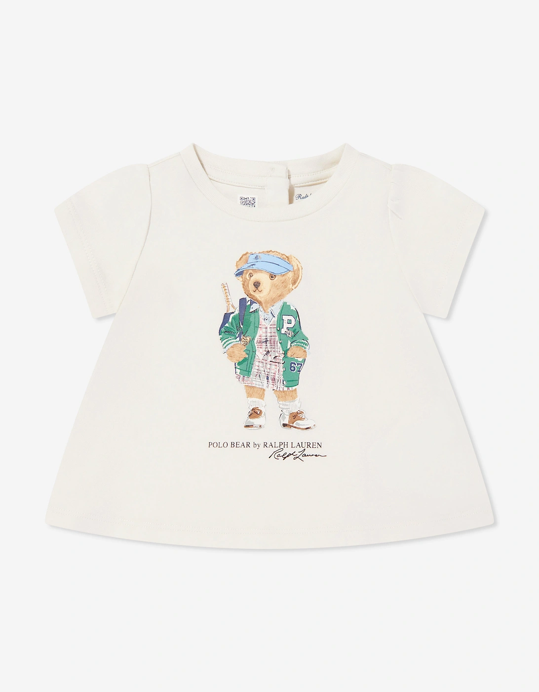 Baby Girls Polo Bear Short Set in Multicolour