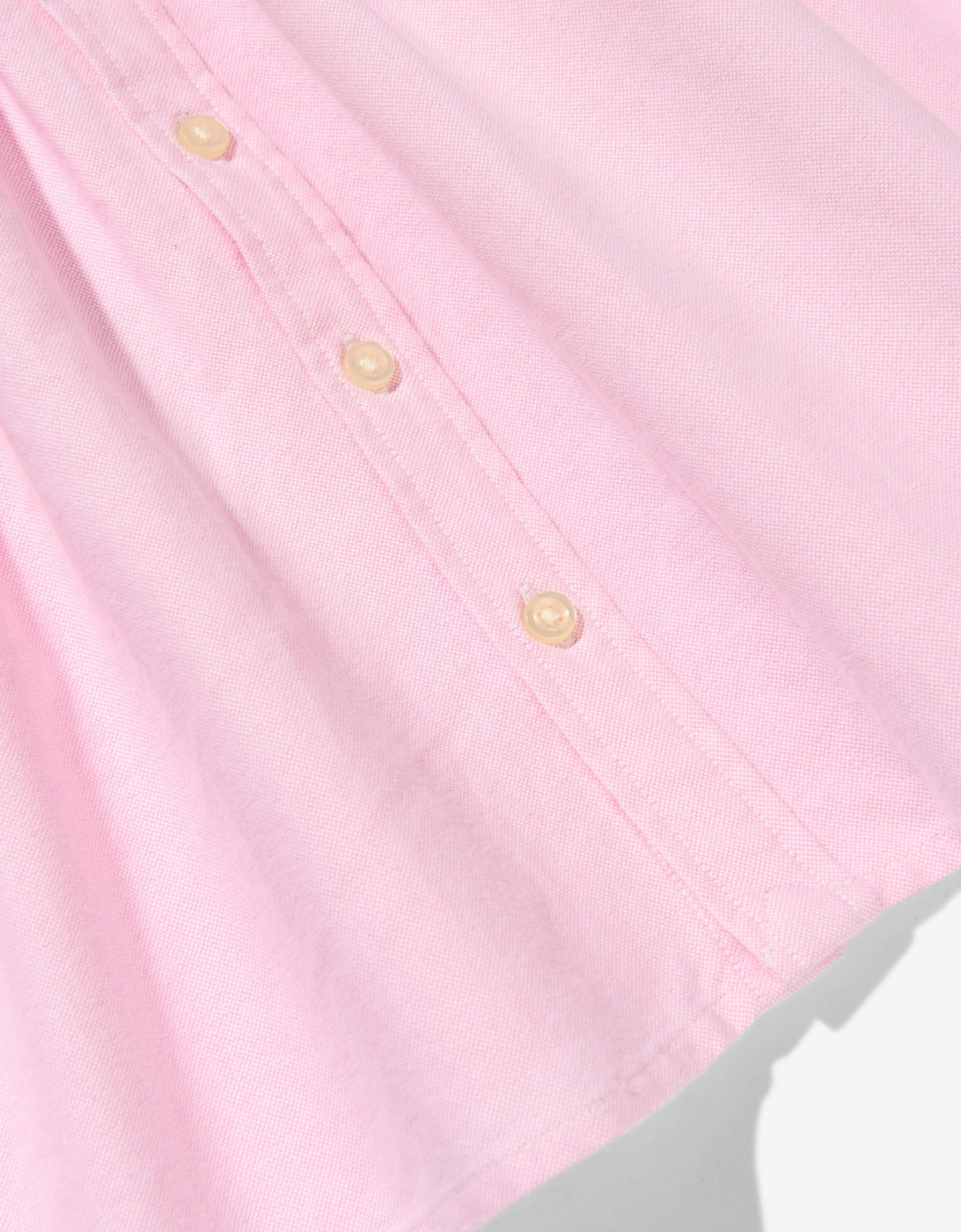 Girls Oxford Shirt Dress in Pink