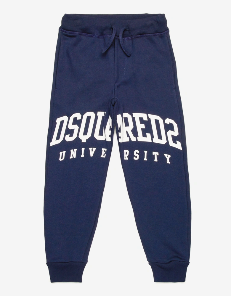 Kids University Logo Joggers in Navy
