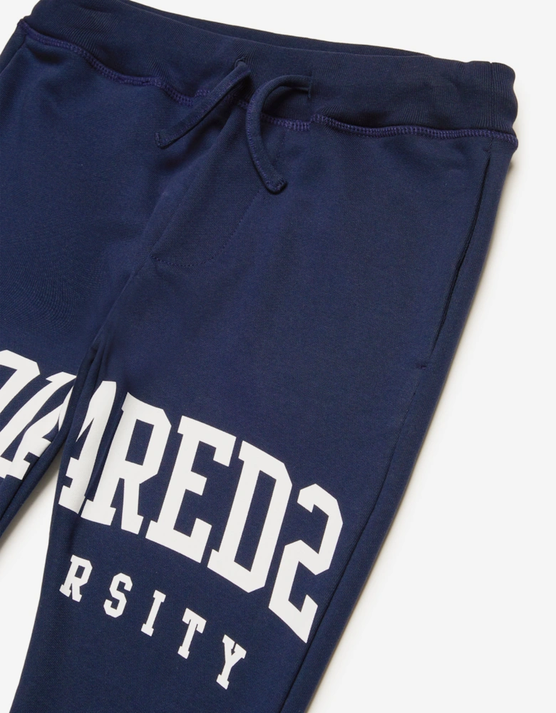 Kids University Logo Joggers in Navy