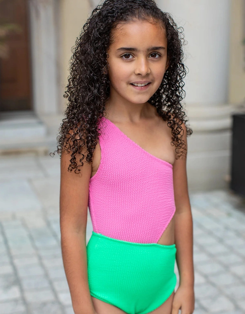 Girls Sariah Swimsuit in Pink
