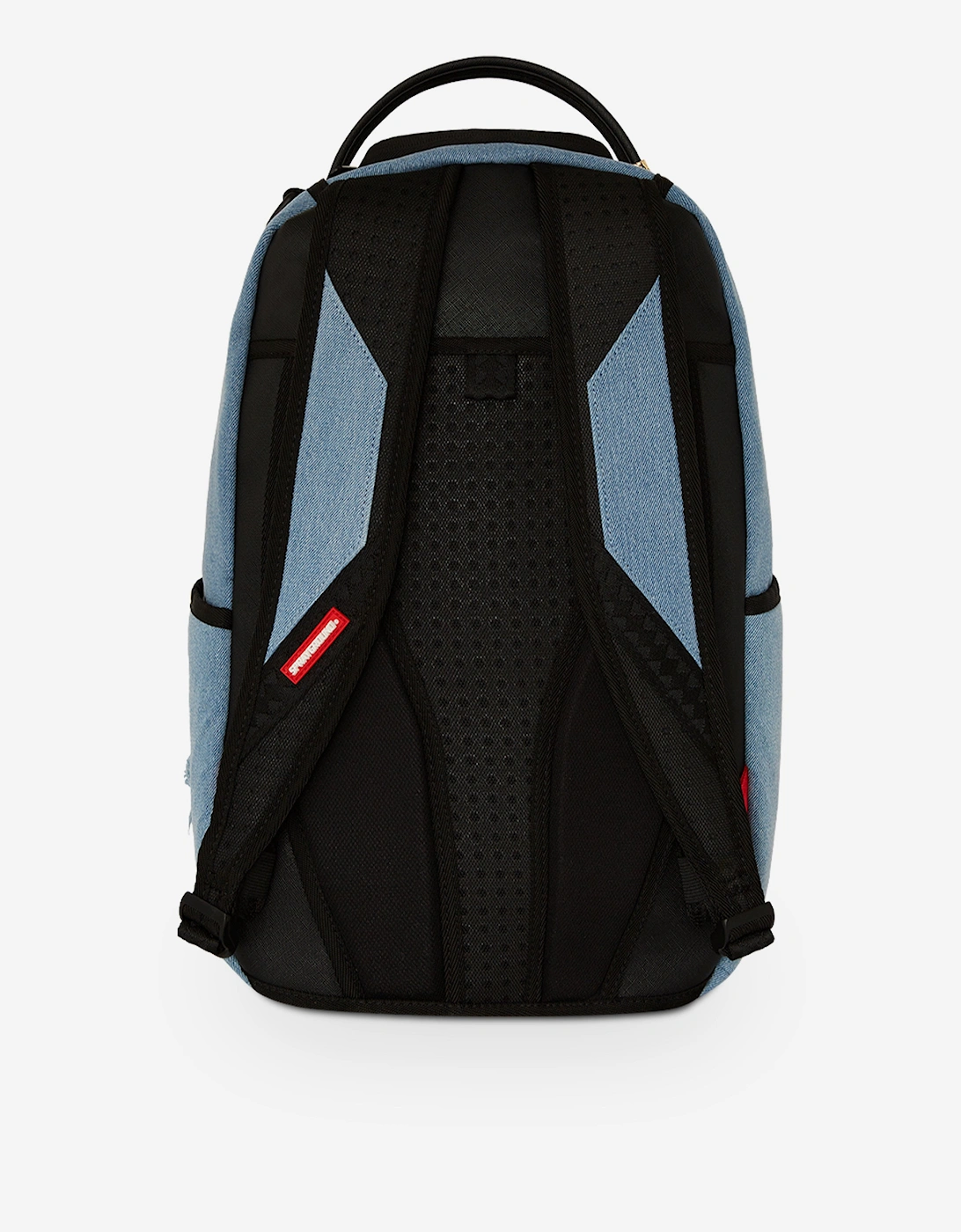Kids Denim Shark Bite DLXSV Backpack in Blue (45.72cm)