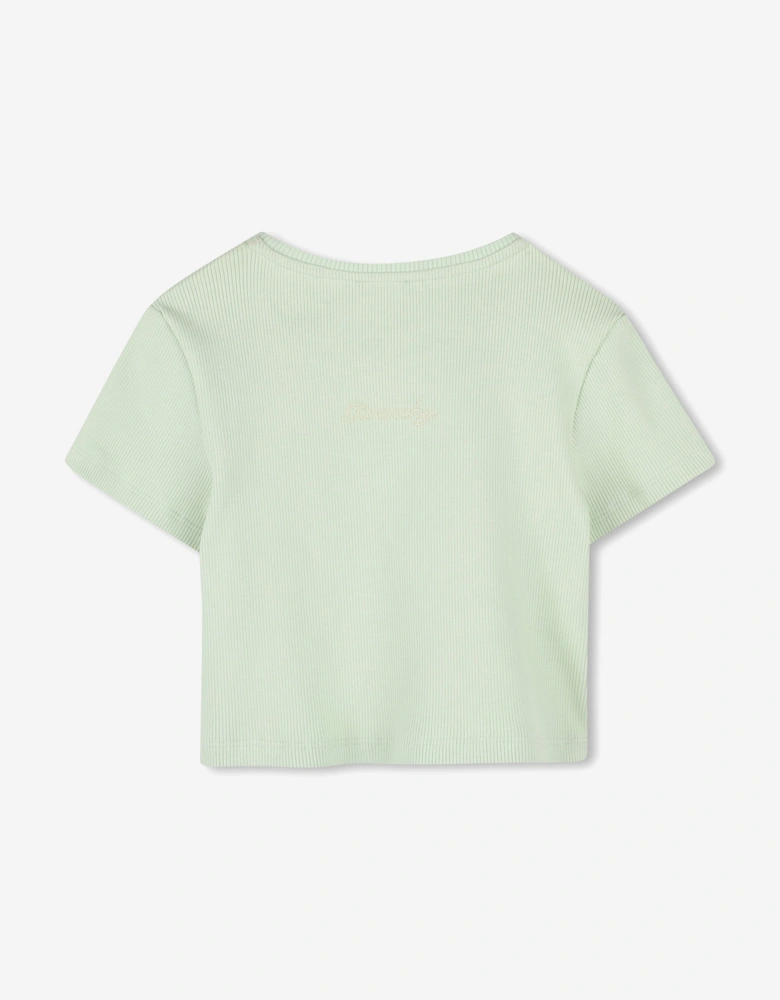 Girls Logo T-Shirt in Green