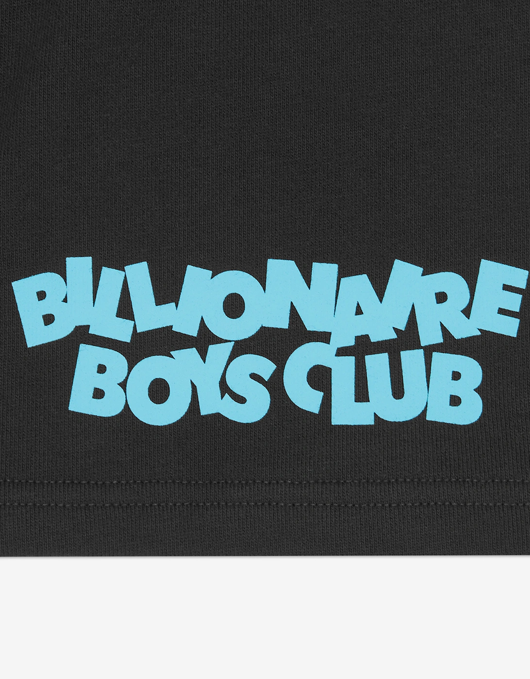 Boys Gradient Logo Shorts in Black