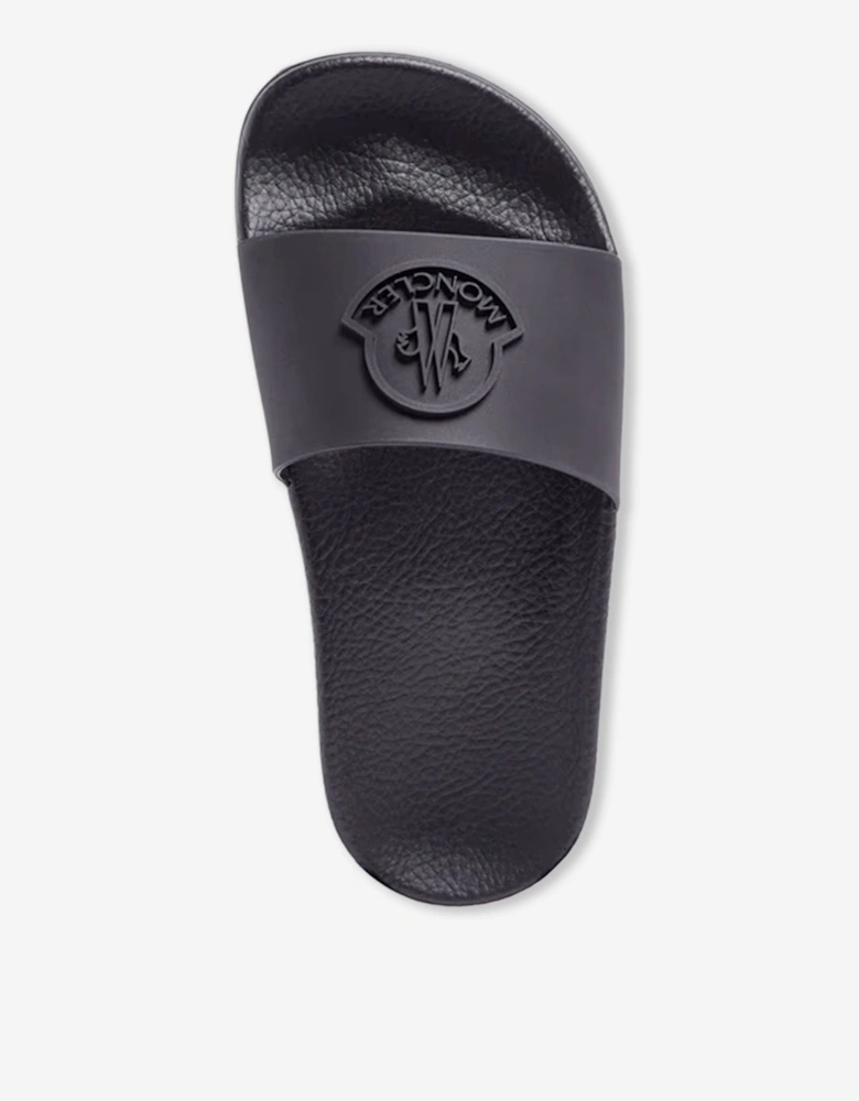 Kids Logo Sliders in Black