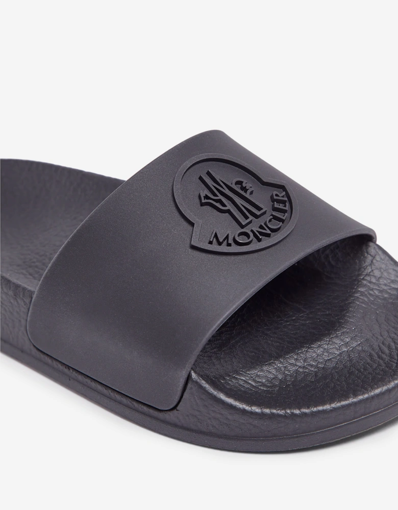 Kids Logo Sliders in Black