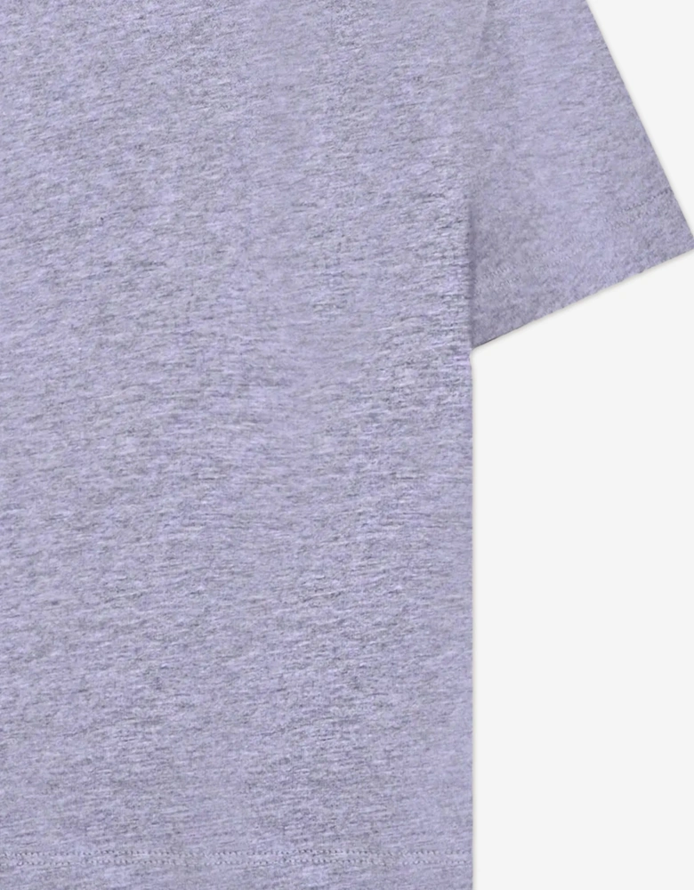 Kids Teddy Bear Logo T-Shirt in Grey
