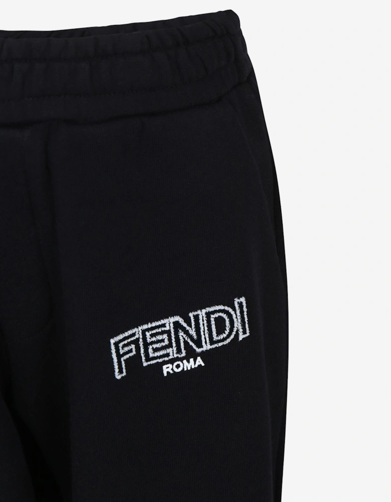 Boys Logo Joggers in Black