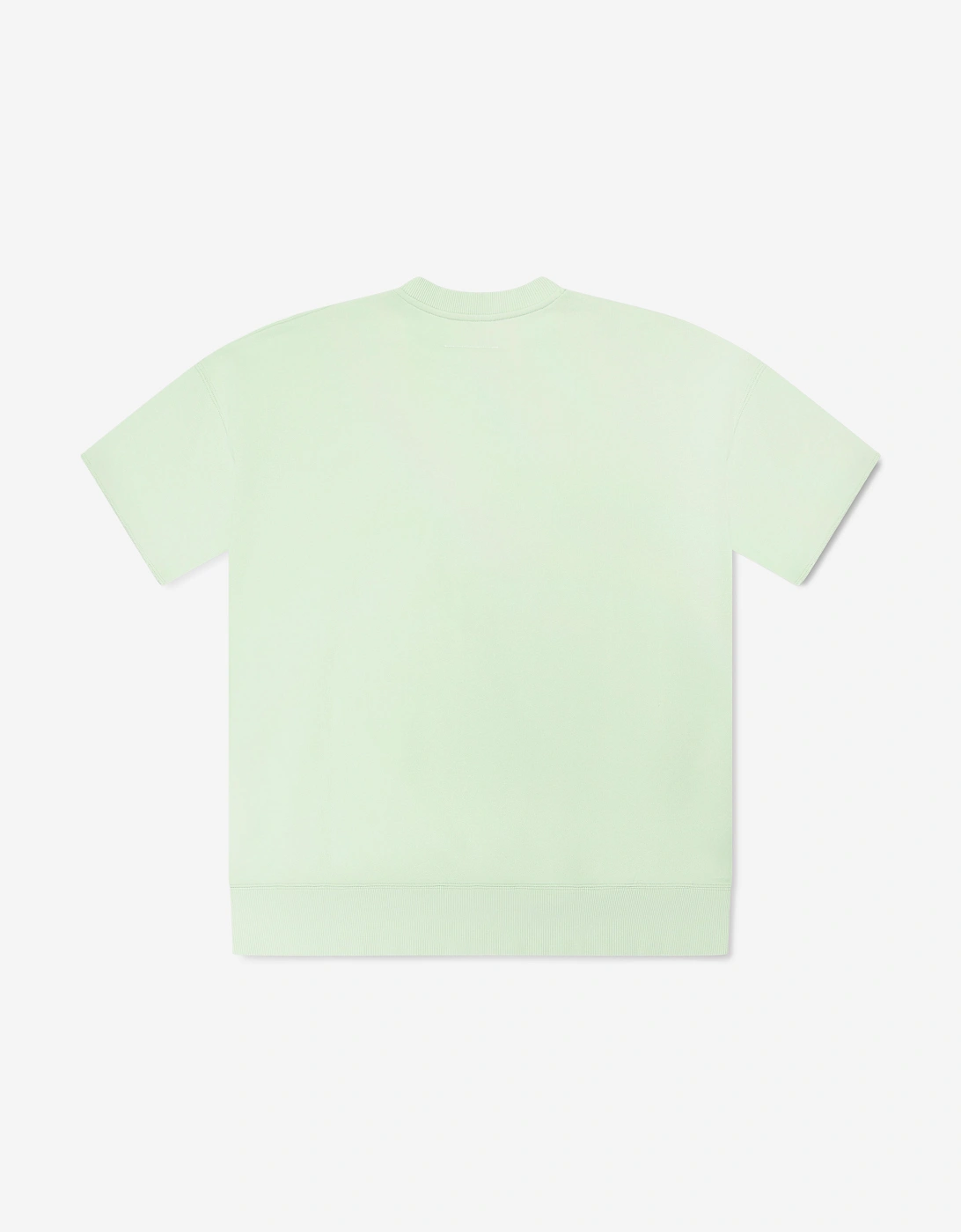 MM6 Girls Logo Sweater Dress in Green