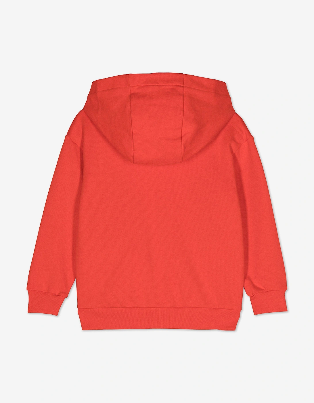 Kids Logo Zip Up Top in Red