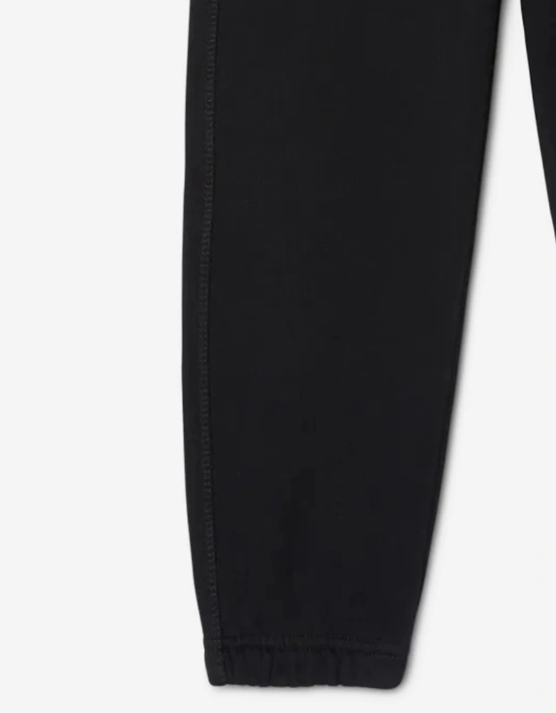 Boys Off Stamp Plain Joggers in Black