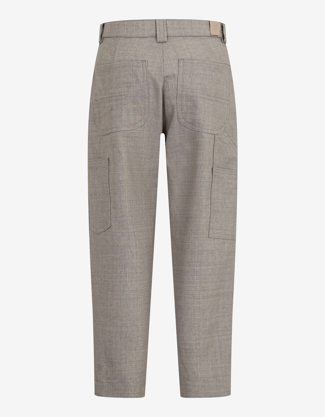 Boys Wool Trousers in Grey