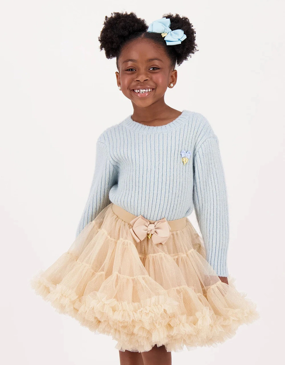 Angels Face Girls Sherwood Jumper in Blue