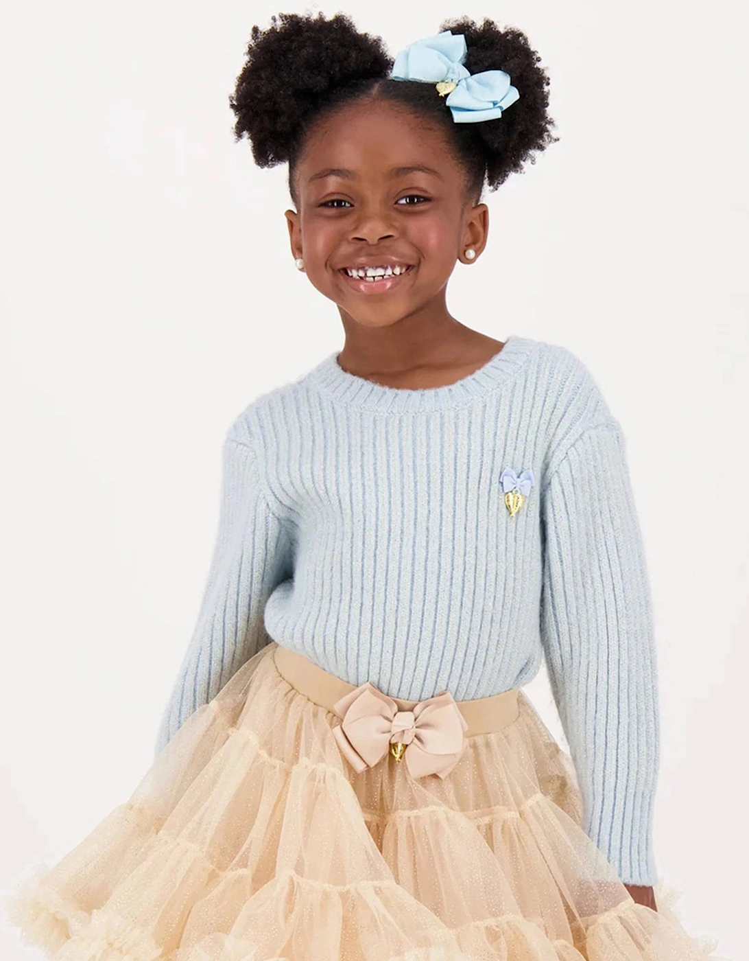 Angels Face Girls Sherwood Jumper in Blue, 6 of 5