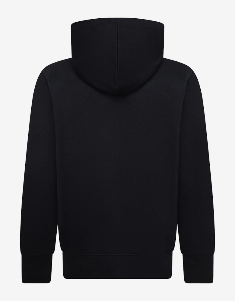 Jordan Kids 23 HBR Fleece Hoodie in Black