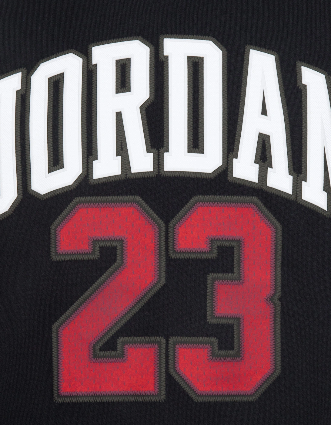 Jordan Kids 23 HBR Fleece Hoodie in Black